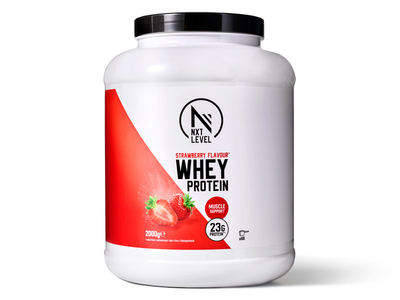 Whey Protein Aardbei - 2kg